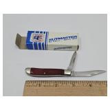 2 Blade Kutmaster Pocket Knife w Box