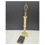 Bible Marked 1860 Original Tongues &Italy Alabaste