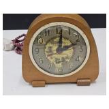 Clock Marked WAR ALARM Made in Brooklyn NY 6"