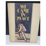 Vintage WE CAME IN PEACE Man oin Space Book