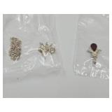 Sterling silver Birthstone Angle & Charmes