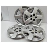 4 Chevy Hub Caps 17.5 " W