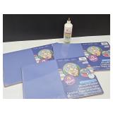 3 NIP Construction Paper & Glue