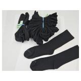 10 Pair Mens Black Socks Some Never Worn