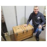 1914 Tiger Double Oak Cooker 29x15x21 Toledo Co.