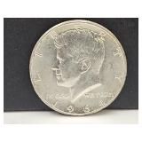 1964 Silver Kennedy Half Dollar Coin