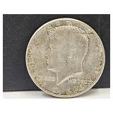 1964 Silver Kennedy Half Dollar Coin