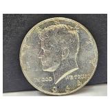 1964 Silver Kennedy Half Dollar Coin