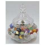 Lot of Approx 90 Vintage Marbles