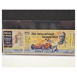 Unused 1954 Indy 500 Motor Speedway Ticket