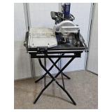 Kobalt Tile Saw with Table Stand