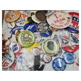 VTG Buttons, Political & More
