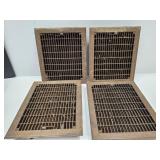 4 Floor Registers 13.5"x11.5"