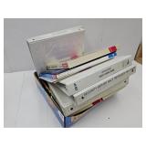 Notebook Binders, Laminating Sheets, Labels+