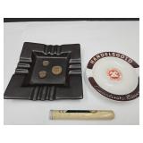 Cigar Holder, Prominent  Tobacco & Coin Ashtray