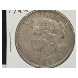 1922 Silver Peace Dollar Coin