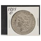 1881 O Silver Morgan Dollar Coin