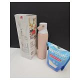 Stainless Steel Creative Whip,Brita Water Bottle+