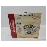2 Qt Chafing DIsh NIB