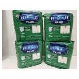 4 Packs NEW Adult Briefs Sz. Med-32"-42"