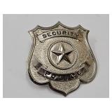 Security Police Badge 2.5" Long