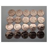 20 Ounces Premium Copper Rounds 2 Diff NEW Designs