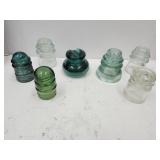 Lot Vintage Insulators Hemingray- see sizes