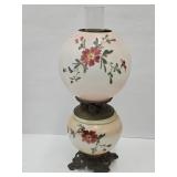 Antique Hurricane Oil Lamp 19" h