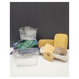 11 " Longaberger Bsket, Extra Lids, Fabric, & Line