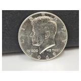1969 40% Silver Kennedy Half Dollar Coin