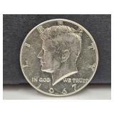 1967 40% Silver Kennedy Half Dollar Coin