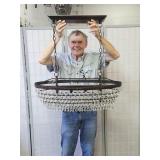 30.5"W Light Fixture w LOTS of Prisms