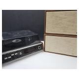 VTG  Panasonic Record Player & Ampex Speakers