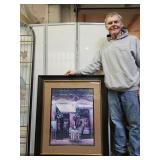 Framed Home Decor Restaurant Picture 36 x42"