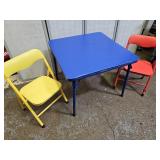Childs Card Table & 2 Chairs