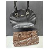 2 VTG Purses Liz Claiborne & Relic 12" & 14" w