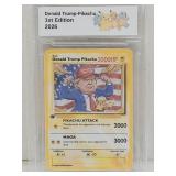 Pokemon Donald Trump 1st Ed 2026 Fan Card