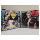 Def Leppard Hysteria & Sealed Billy Idol Album