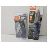 2 Ozark trail Pocket Knives