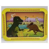 Dinosaur Metal Breakfast Tray