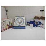 Price Labeler, Christmas Plate & Lights