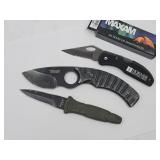 3 Pocket knives 1 NIB
