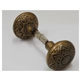 Beautiful Brass Ornate Door Knobs