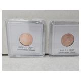 2 New 2025 Last Issue Penny Coins D & P