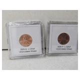 2 New 2025 Last Issue Penny Coins D & P