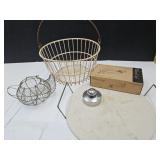 Egg Basket, Pampered Chef Decorator, Pizza Stone