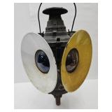 Antique Dressel Railroad Swith Lantern 4 Way Light