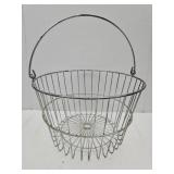 Primitive Metal Chicken Egg Basket