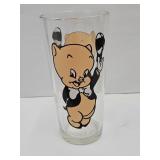 Vintage Pepsi \ PORKY PIG Cartoon Glass