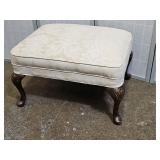 Nice Upholstered Ottoman 25 x 18 x 16" h